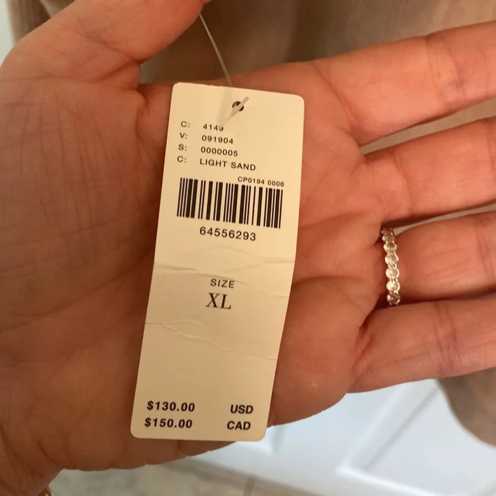 Anthropologie Daily Practice Textured Hoodie XL NWT XXL - Picture 7 of 12